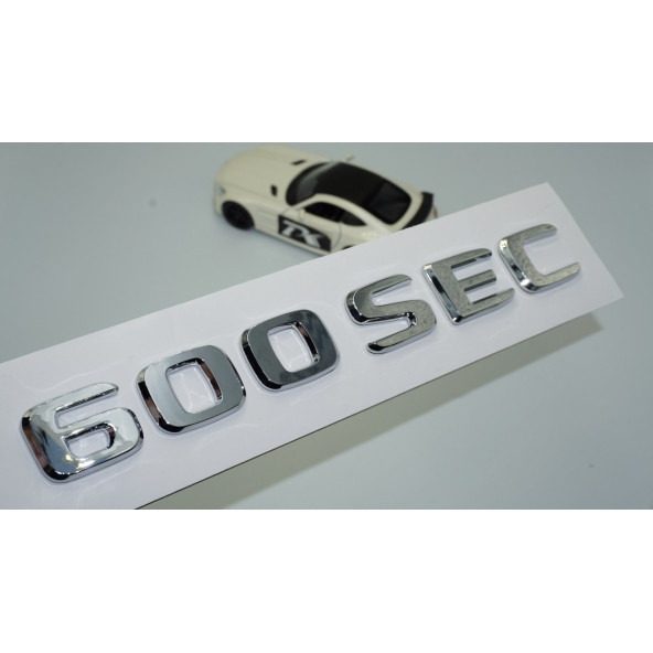 DK Tuning 600 SEC Bagaj Krom ABS 3M 3D Yazı Logo Benz İle Uyumlu ürün görseli 1