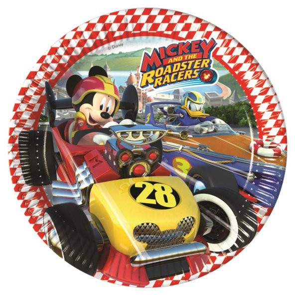 MİCKEY ROADSTER TABAK 8Lİ ürün görseli 1