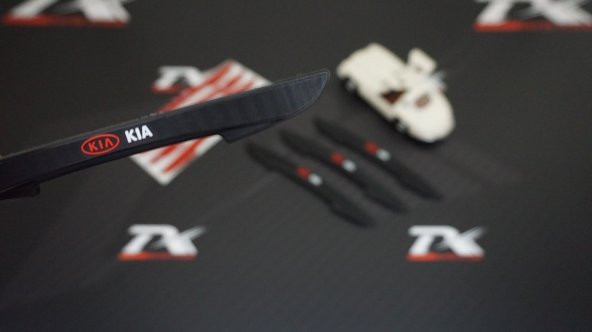 Kia Logo Kapı Kenarı Koruma Kauçuk 3M Band ürün görseli 1