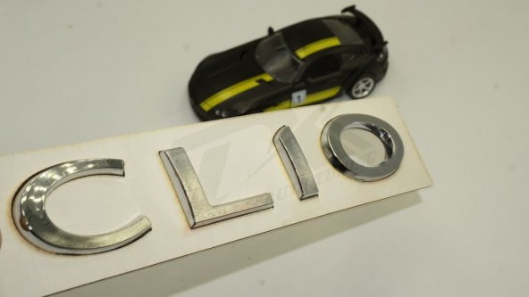 Renault Clio Bagaj Yazı Logo Amblem 3M 3D ürün görseli 1