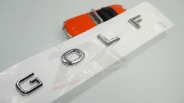Volkswagen Golf7 Bagaj 3M 3D Yeni Nesil Krom ABS Yazı Logo Amblem ürün görseli 1