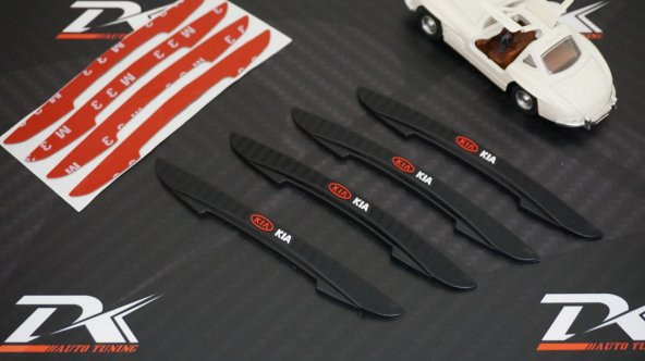 Kia Logo Kapı Kenarı Koruma Kauçuk 3M Band - Resim 3