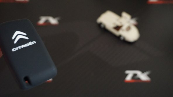 CİTROEN C4 C5 C6 C8 Citroen Logolu 1.Kalite Silikon Anahtar Kılıf ürün görseli 1
