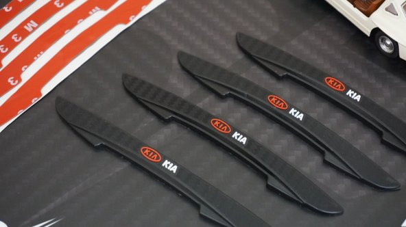 Kia Logo Kapı Kenarı Koruma Kauçuk 3M Band - Resim 4