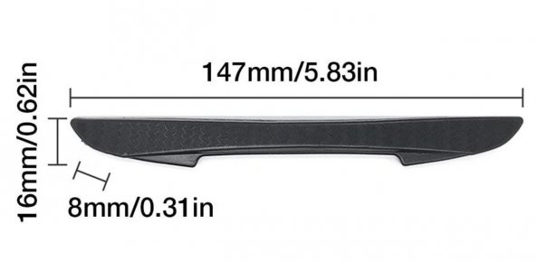 Kia Logo Kapı Kenarı Koruma Kauçuk 3M Band - Resim 5