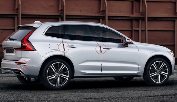Kia Logo Kapı Kenarı Koruma Kauçuk 3M Band - Resim 6