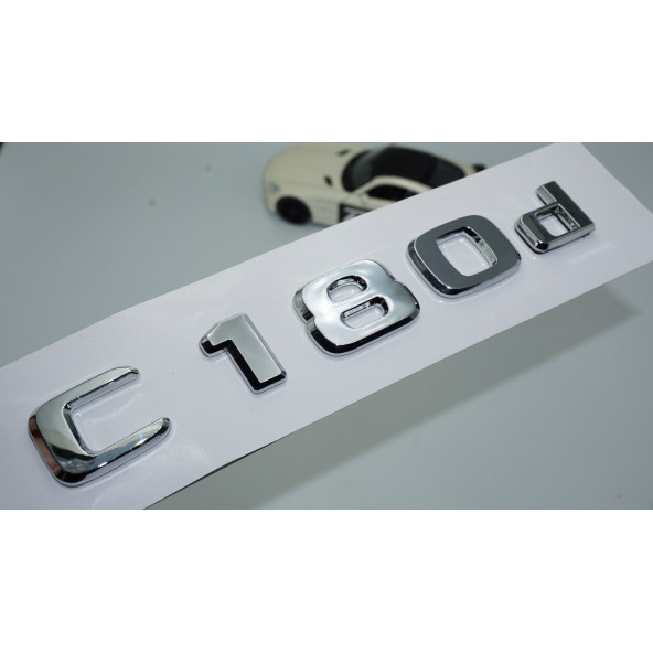 DK Tuning Benz C180d Bagaj Krom ABS 3M 3D Yazı Logo ürün görseli 1