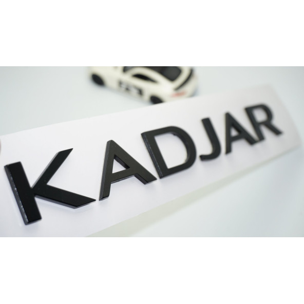 DK Tuning Kadjar Siyah ABS 3M Bagaj Yazı Logo Renault İle Uyumlu ürün görseli 1