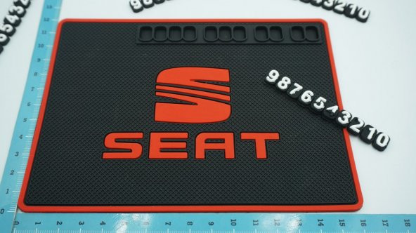 Seat Torpido Üstü Telefon Numaratörlü Silikon Ped - Resim 4