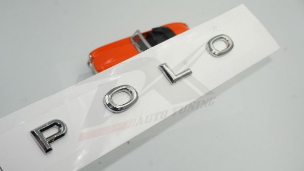 VW Volkswagen Polo MK6 2020 2021 3M 3D Yeni Nesil Bagaj Yazı Logo ürün görseli 1