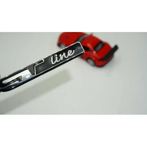 DK Renault GT Line Megane 2 3 Clio Laguna 2 Captur Bagaj 3M Krom Siyah Metal Logo ürün görseli 1