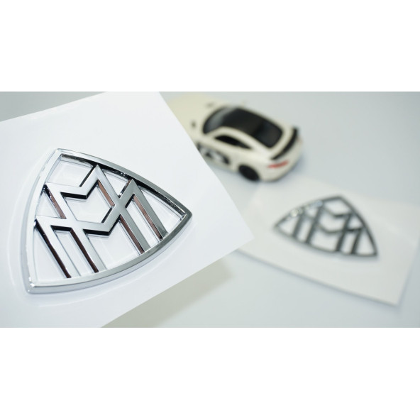 DK Tuning Benz Maybach Yan Kanatlar Krom ABS Logo Arma Seti ürün görseli 1