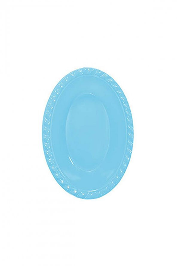 OVAL KASE AÇIK MAVİ 8Lİ ürün görseli 1
