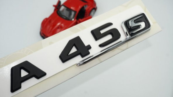 A45S Bagaj Yazı Logo Siyah Renk Orjinal Ürün ürün görseli 1
