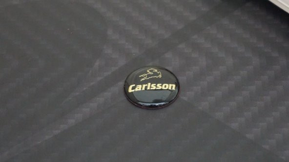 Carlsson Logo Navigasyon Düğme Kapağı - Resim 4