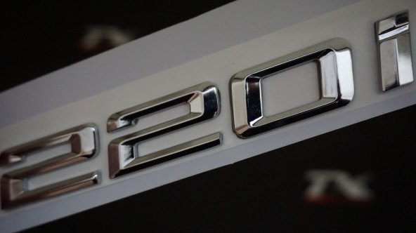 Bmw 220i Bagaj Krom Metal 3M 3D Yazı Logo ürün görseli 1