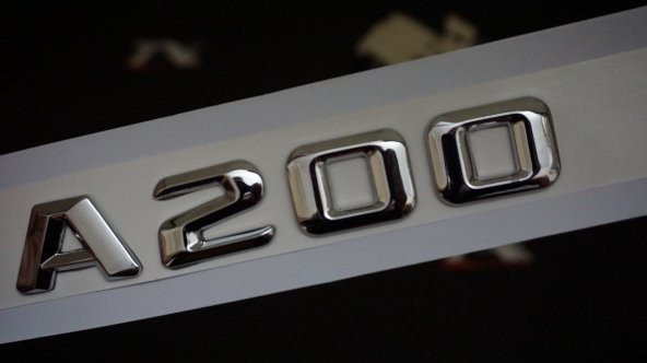 A200 Bagaj Krom Metal 3M 3D Yazı Logo ürün görseli 1