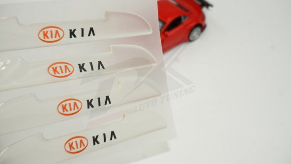 Kia Logo Kapı Kenarı Koruma Şeffaf Kauçuk 3M Band New Style ürün görseli 1