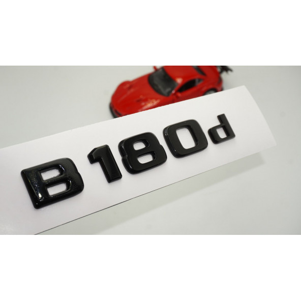 B 180d Bagaj Parlak Siyah ABS 3M 3D Yazı Logo ürün görseli 1