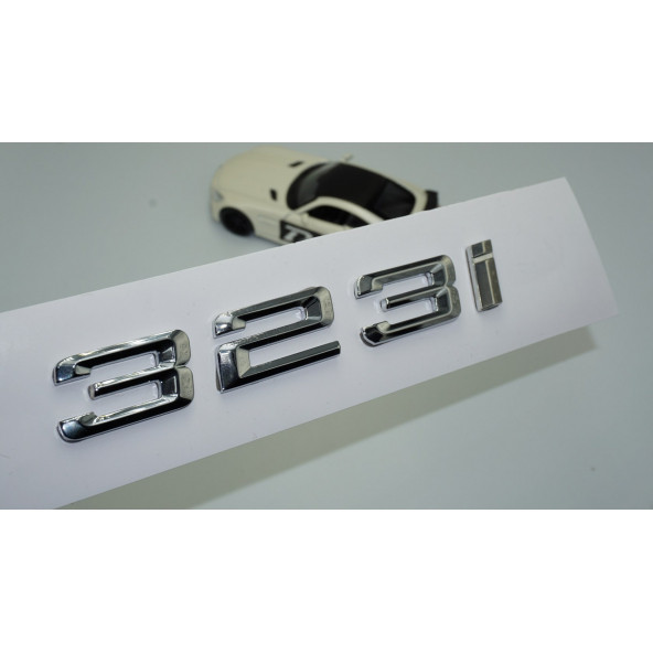Dk 323i Bagaj Krom Metal 3m 3d Yazı Logo Bmw İle Uyumlu ürün görseli 1