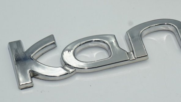 Renault Kangoo MK2 Bagaj 3M 3D Krom ABS Logo Amblem - Resim 4