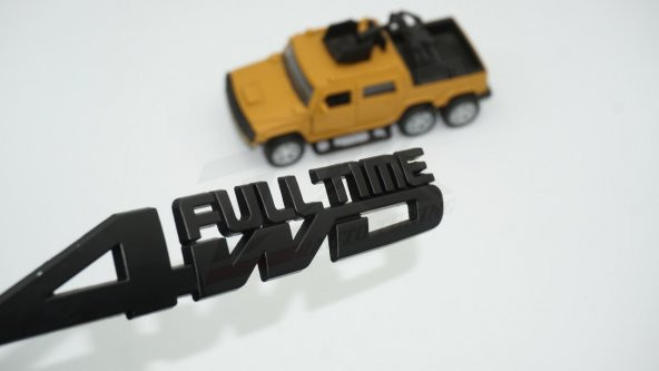 Off Road 4WD Full Time Whell Drive Bagaj 3M 3D Krom Metal Yazı Lo ürün görseli 1