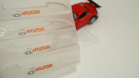 Hyundai Logo Kapı Kenarı Koruma Şeffaf Kauçuk 3M Band New Style ürün görseli 1