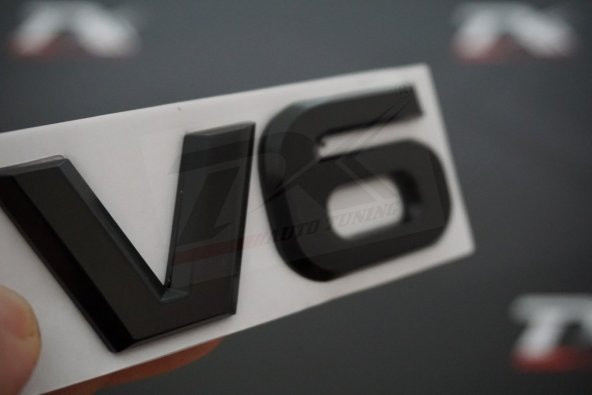 Mercedes Benz AMG V6 3M 3D Çamurluk Yanı Metal Yazı Logo ürün görseli 1