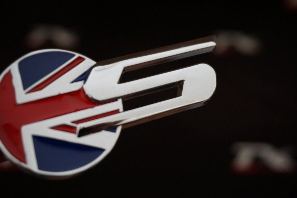 Jaguar S English Flag Metal 3M Bagaj Yazı Logo Amblem ürün görseli 1