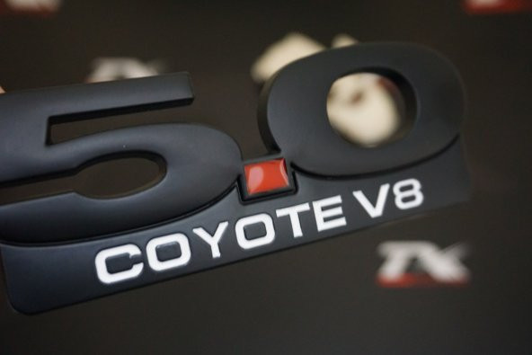 Ford Mustang 5.0 Coyote V8 Bagaj İkiz Turbo Amblem ürün görseli 1