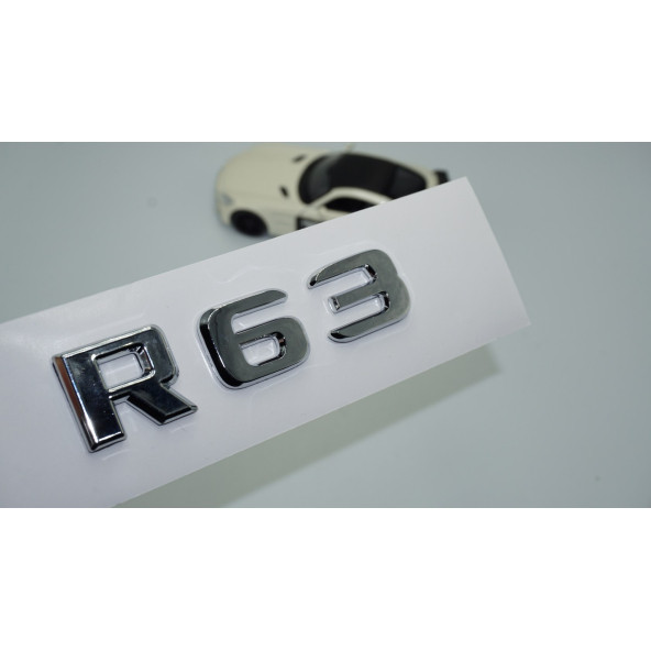 Dk Tuning R 63 Bagaj Krom Abs 3m 3d Yazı Logo Benz İle Uyumlu ürün görseli 1