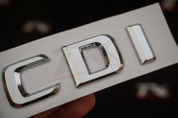 DK Tuning Benz CDİ Bagaj Krom ABS Orjinal Yazı Logo ürün görseli 1