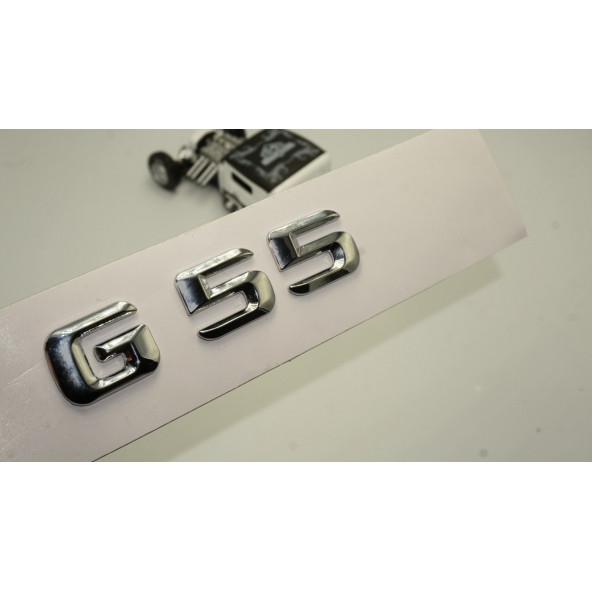 Benz G55 Bagaj Krom Metal 3M 3D Yazı Logo ürün görseli 1