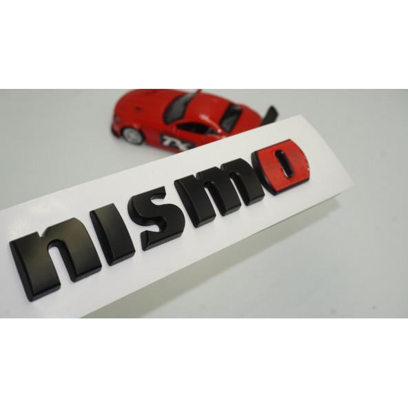Dk Nissan Nismo Bagaj 3m 3d Siyah Metal Logo Amblem ürün görseli 1