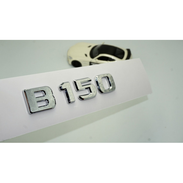 DK Benz B150 Bagaj Krom ABS 3M 3D Yazı Logo ürün görseli 1