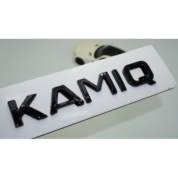 DK Tuning Skoda Kamiq Siyah ABS 3M 3D Bagaj Yazı Logo ürün görseli 1