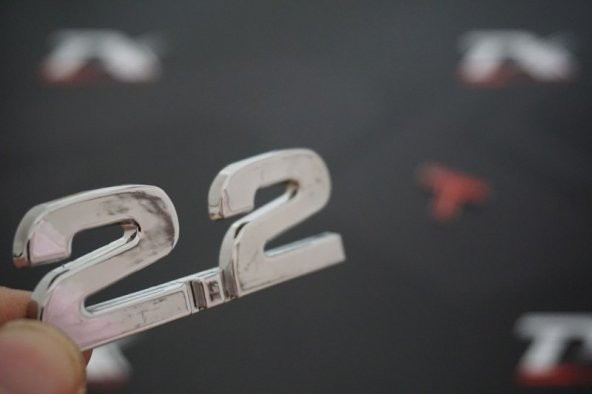 Audi 2.2 T Bagaj Krom Metal 3M 3D Yazı Logo Orjinal ürün ürün görseli 1