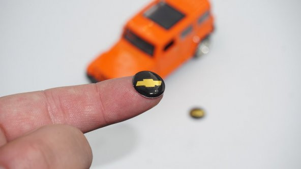 Chevrolet Oto Anahtar 3M Metal Alaşım Logo 2Li Set ürün görseli 1