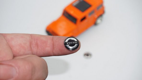 Volvo Oto Anahtar 3M Metal Alaşım Logo 2Li Set ürün görseli 1