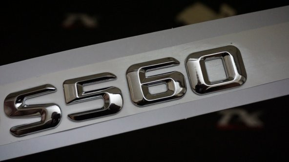 Maybach S560 Bagaj Krom Metal 3M 3D Yazı Logo ürün görseli 1