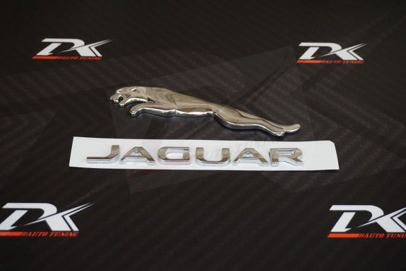 Jaguar Panther Bagaj Yazı Amblem Logo Seti Orjinal Ürün ürün görseli 1