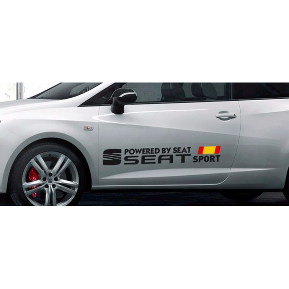 Seat Sport Kapı Sticker - Resim 4