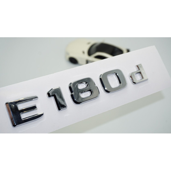 DK Tuning E180d Bagaj Krom ABS 3M 3D Yazı Logo Benz İle Uyumlu ürün görseli 1