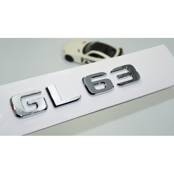 DK Tuning GL63 Bagaj Krom ABS 3M 3D Yazı Logo Benz İle Uyumlu ürün görseli 1
