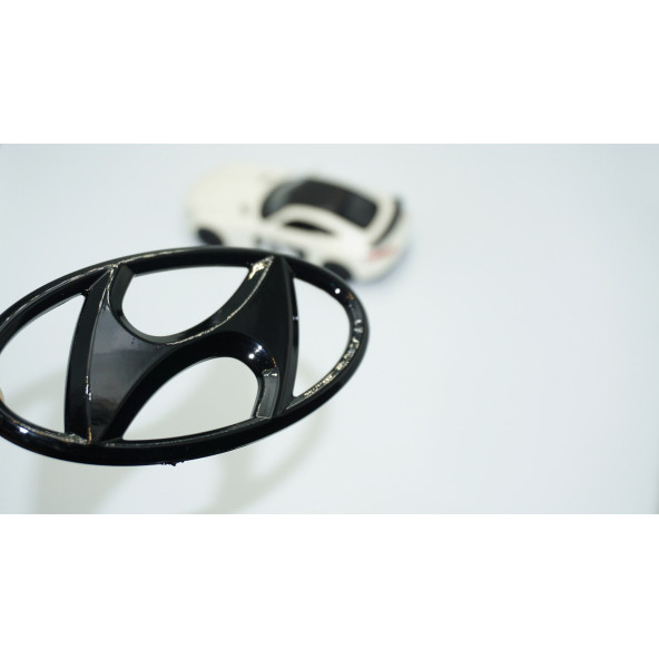 DK Tuning Accent Parlak Siyah Ön Panjur Logo Hyundai İle Uyumlu ürün görseli 1