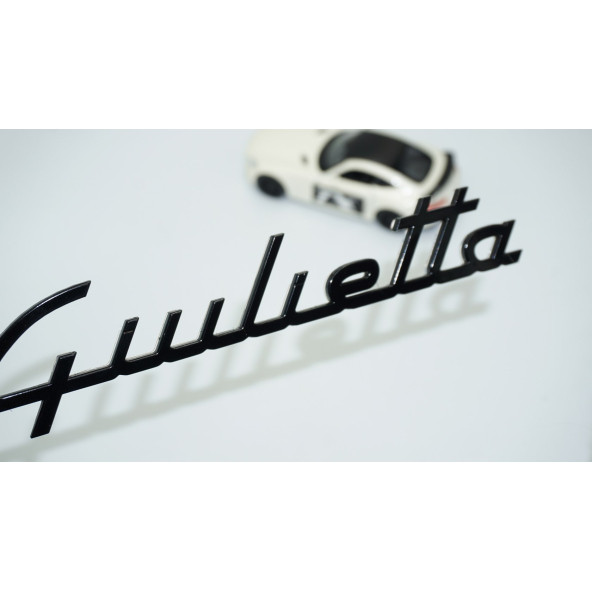 DK Tuning Giulietta Siyah ABS Bagaj Yazı Logo Alfa Romeo İle Uyumlu ürün görseli 1