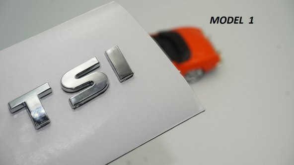 Volkswagen TSİ Bagaj Krom ABS 3M 3D Logo Amblem ürün görseli 1