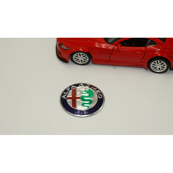 Alfa Romeo Direksiyon Göbeği Logo 40mm - Resim 2