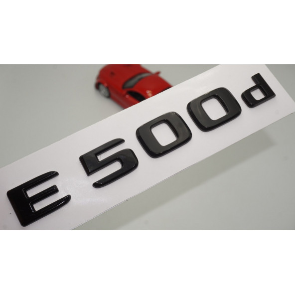 E 500d Bagaj Parlak Siyah ABS 3M 3D Yazı Logo ürün görseli 1