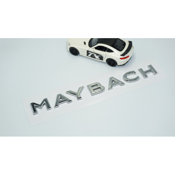 Maybach Bagaj Krom ABS Yazı Logo Arma - Resim 2